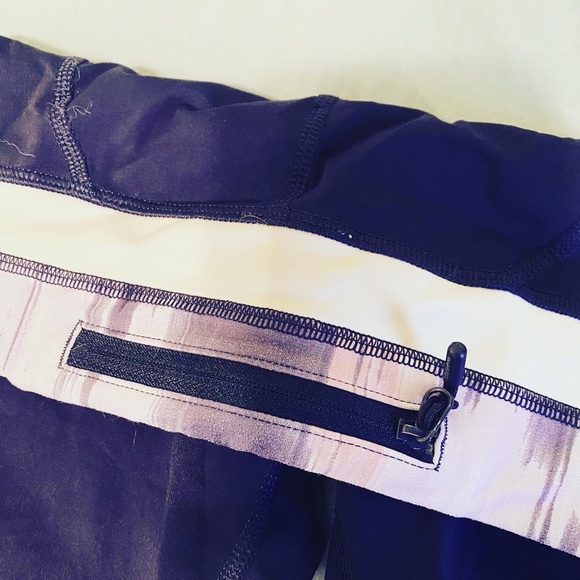 Purple Lululemon Capri Leggings! - Picture 2 of 4